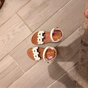 Steve Madden White Floral Kids' Sandals